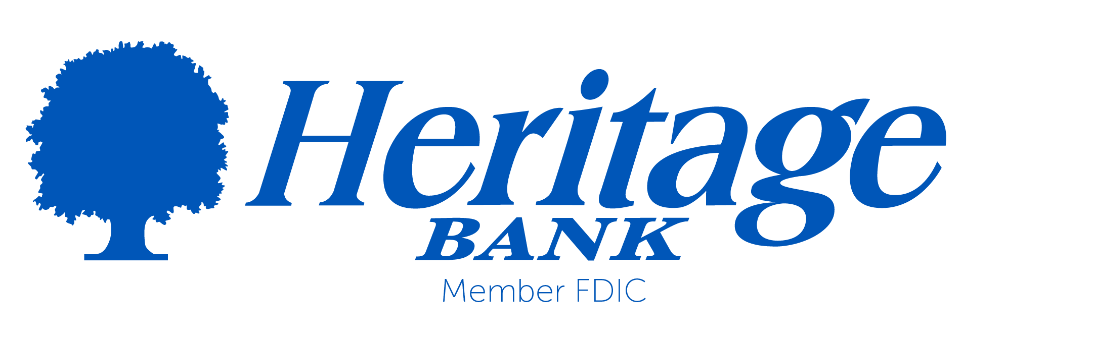 Heritage Logo - Blue FDIC-4